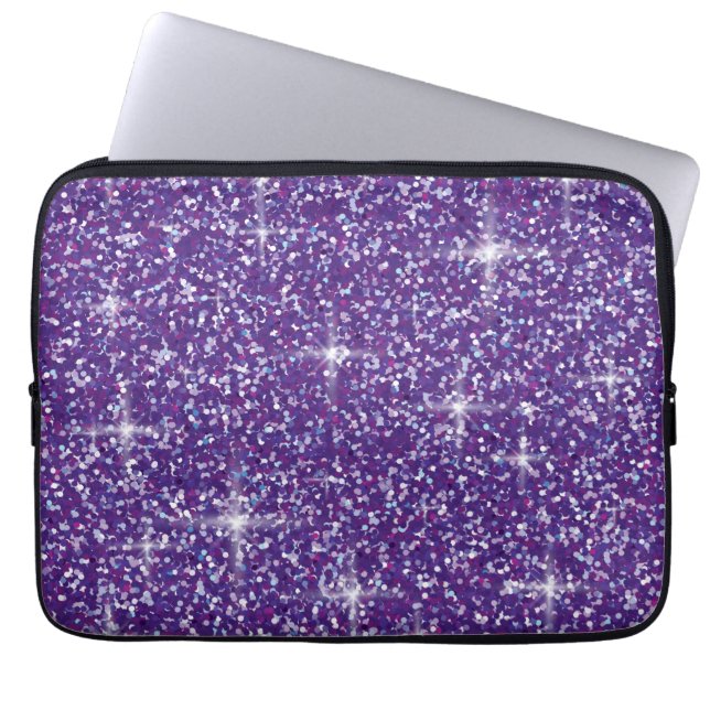Capa Para Notebook Brilho iridescente roxo (Frente)