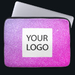 Capa Para Notebook Brilho rosa púrpura - Promocional de logotipo pers<br><div class="desc">Promocional de logotipo personalizado Elegante roxo e rosa Brilhante moderno e profissional,  brilho e brilho moderno e profissional para Laptop corporativo ou Promocional para um presente de indústria de beleza. Este caso pode ser personalizado para incluir o logotipo da sua empresa ou da sua empresa.</div>