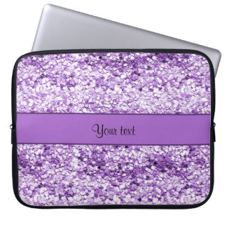 Capa Para Notebook Brilho roxo Sparkly