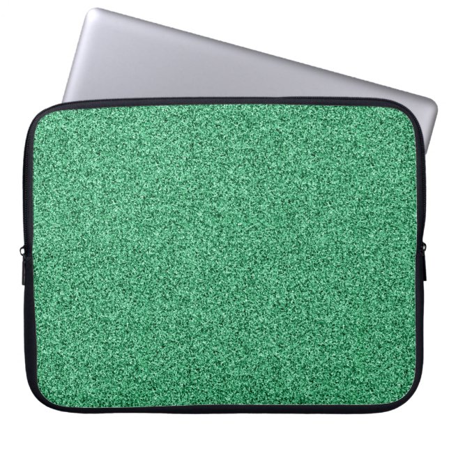 Capa Para Notebook Brilho verde (Frente)
