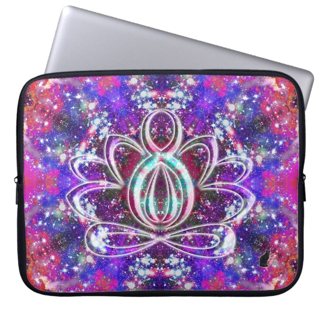 Capa Para Notebook Brilliance Zen Lotus (Frente)