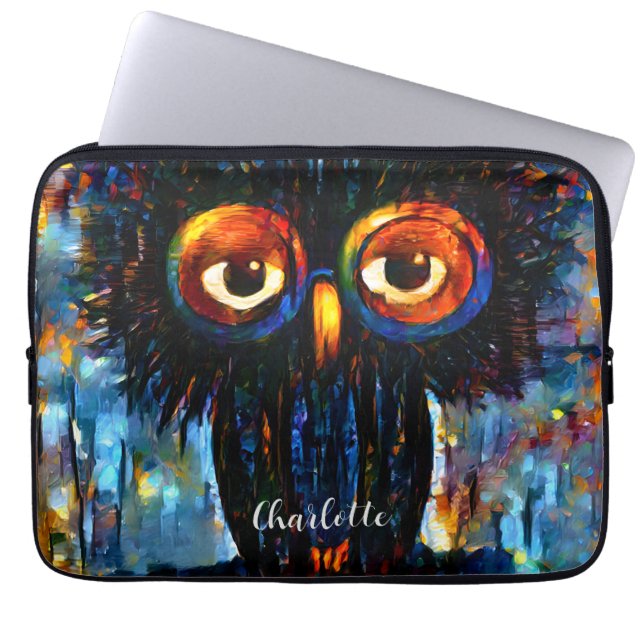 Capa Para Notebook Brilliant e Wise Owl (Frente)