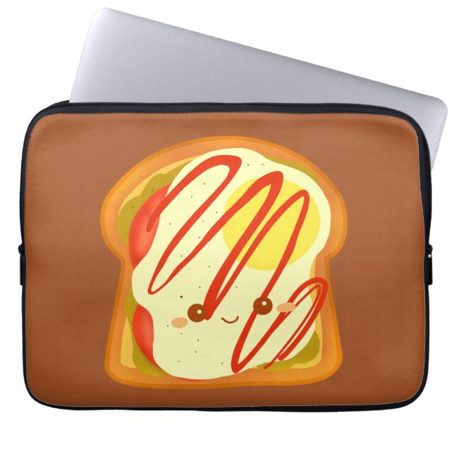 Capa Para Notebook Brinde Avocado Com Ovo E Tomate (Frente)