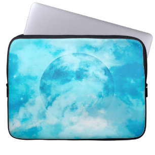CAPA PARA NOTEBOOK BRINQUEDAS ARTÍSTICAS DA LUA AZUL 