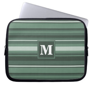 Capa Para Notebook Brisas verdes de sábio monograma
