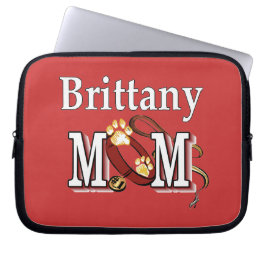 Capa Para Notebook Brittany Dog MOM