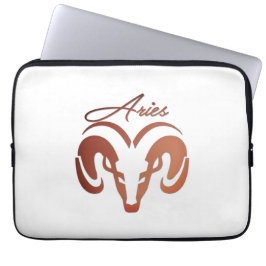 Capa Para Notebook Bronze toca Ram Zodiac