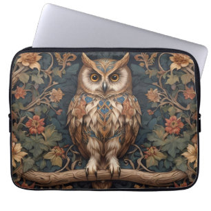 Capa Para Notebook Brown Owl William Morris Inspirado