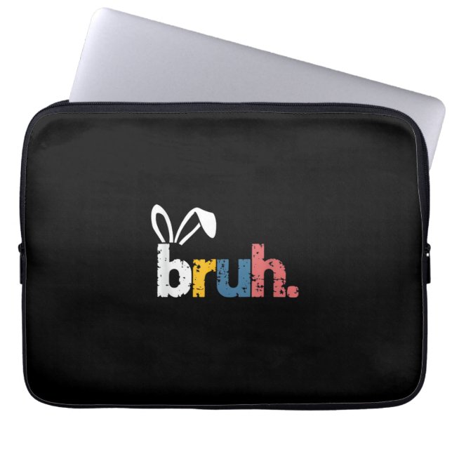 Capa Para Notebook Bruh Easter Bunny Cute Memória Para Crianças _5 (Frente)