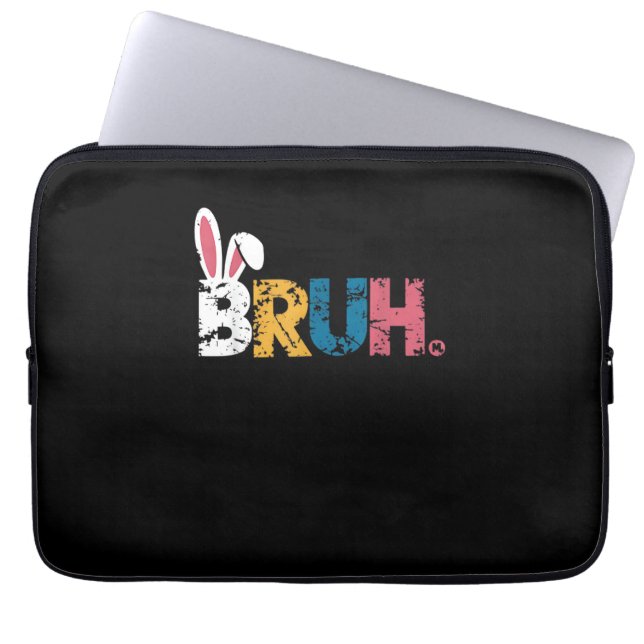 Capa Para Notebook Bruh Easter Bunny Cute Memória Para Crianças _6 (Frente)
