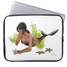 Capa Para Notebook Brunette Mermaid com Bolsa de laptop de Starfish