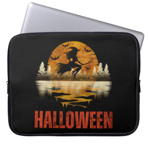 CAPA PARA NOTEBOOK BRUXA DA NOITE DE HALLOWEEN