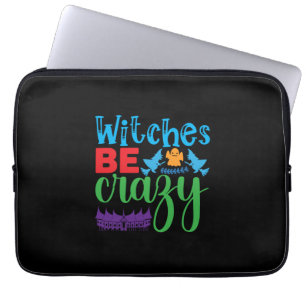Capa Para Notebook Bruxa das Halloween Ser Louca