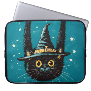 Capa Para Notebook Bruxa Negra Negra Voadora Spooky