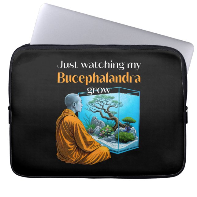 Capa Para Notebook Bucephalandra Zen – A Meditative Aquascaping (Frente)