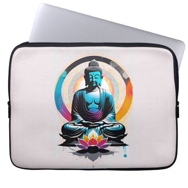 Capa Para Notebook Buddha Zen Art (Frente)