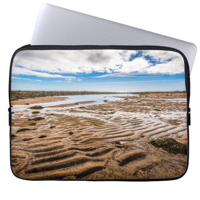 Capa Para Notebook Budir Beach, Islândia (Frente)