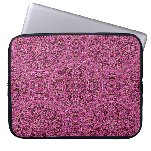 Capa Para Notebook Buds Vermelhos Flores..... (Frente)