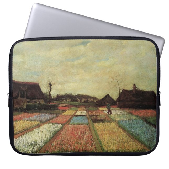 Capa Para Notebook Bulb Fields por Vincent van Gogh (Frente)