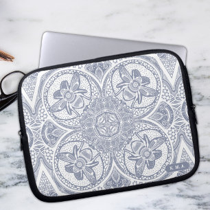 Capa Para Notebook Bumble Bees Mandala