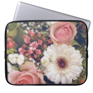 Capa Para Notebook Buquê De Flores Rosas Românticas