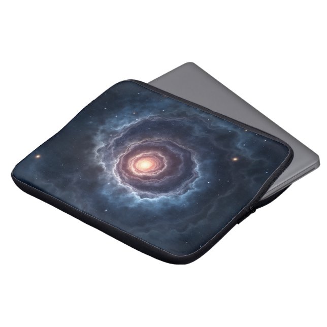 Capa Para Notebook Buraco Negro: Eletrônicos (Frente Topo)