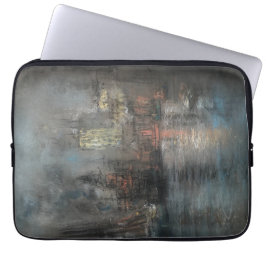 Capa Para Notebook Busy Harbour (por Glenn Cooper Henshaw)