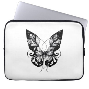Capa Para Notebook Butterfly Wild Animal Nature Illustration Art Tatt