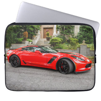 Capa Para Notebook C7 vermelho Chevrolet Corvette