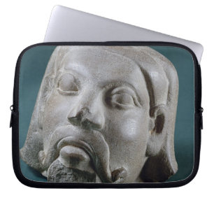 Capa Para Notebook Cabeça lustrada de um estrangeiro, Sarnath do