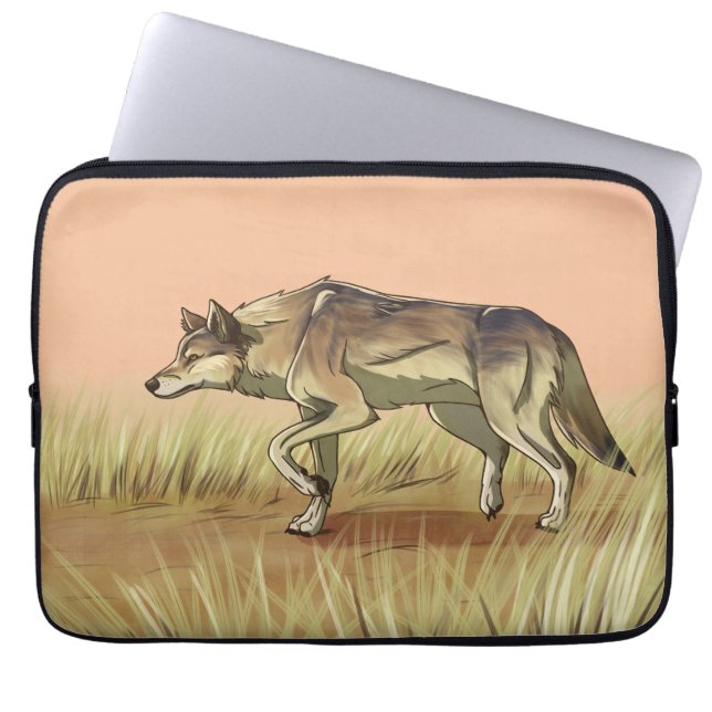 Capa Para Notebook Caça ao amanhecer (Frente)