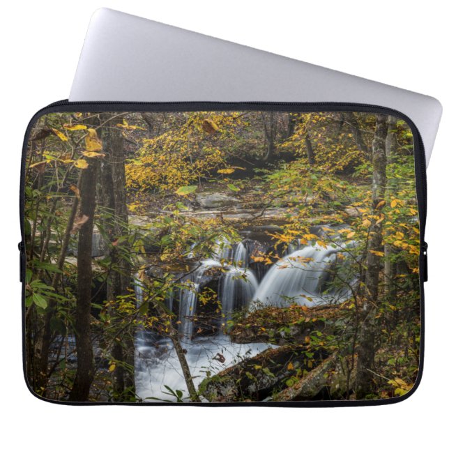 Capa Para Notebook Cachoeira Dunloup Creek | West Virginia (Frente)