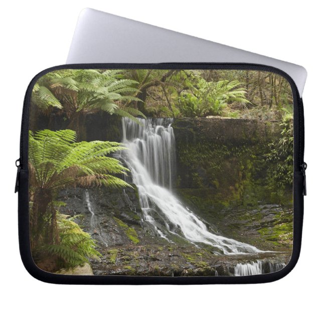 Capa Para Notebook Cachoeira Horseshoe, Parque Nacional Mount Field, (Frente)