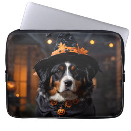 Capa Para Notebook Cachorro Bernês Spooktacular: Um Halloween Howl-o-