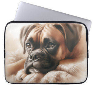 Capa Para Notebook Cachorro Boxer: Mestre do Descontração & Especiali