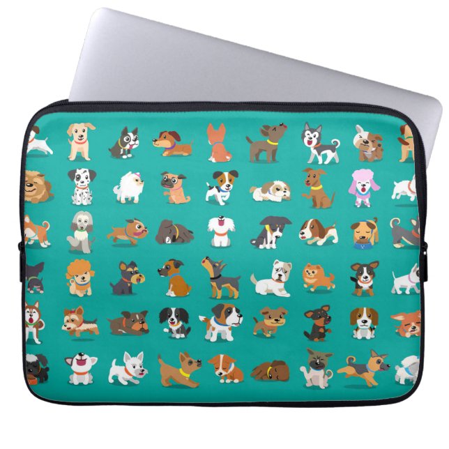Capa Para Notebook Cachorro Cão-Grande Mundo (Frente)