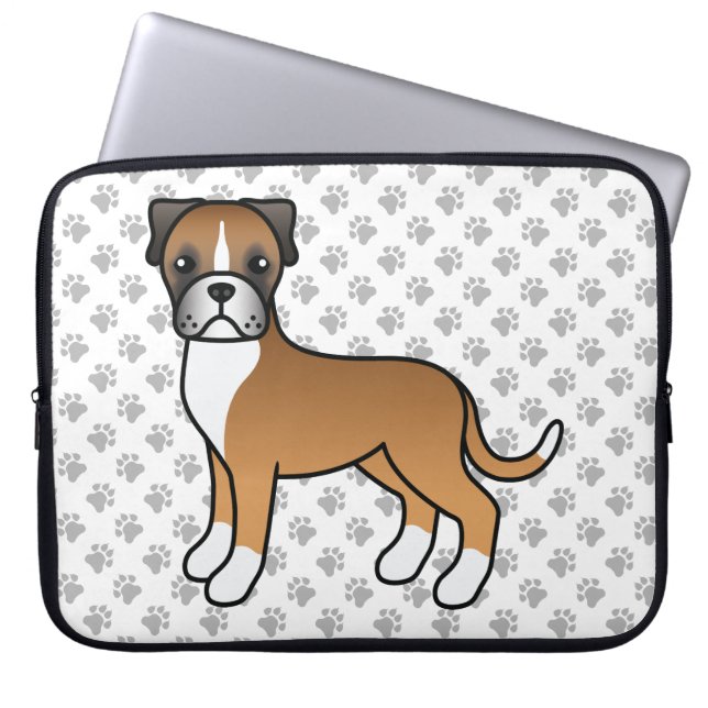 Capa Para Notebook Cachorro de Cartoon em Cute (Frente)