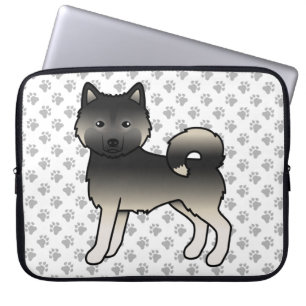 Capa Para Notebook Cachorro de Cartoon Gouti Alaskan Malamute