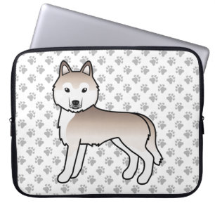 Capa Para Notebook Cachorro de Cartoons Cachorros, Irlandês, Vermelho