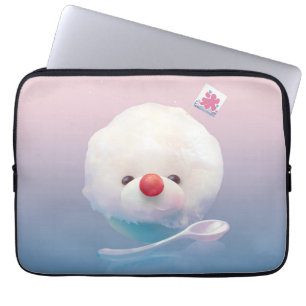 Capa Para Notebook Cachorro De Gelo Entalhado