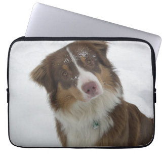 Capa Para Notebook Cachorro de Neve