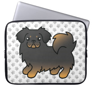 Capa Para Notebook Cachorro e patas, negros e latinos, espanhóis