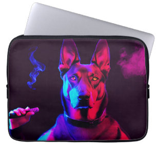 Capa Para Notebook cachorro gângster