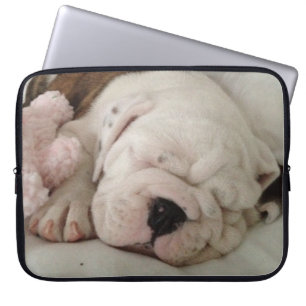 Capa Para Notebook Cachorro Mole De Dormir Cortado