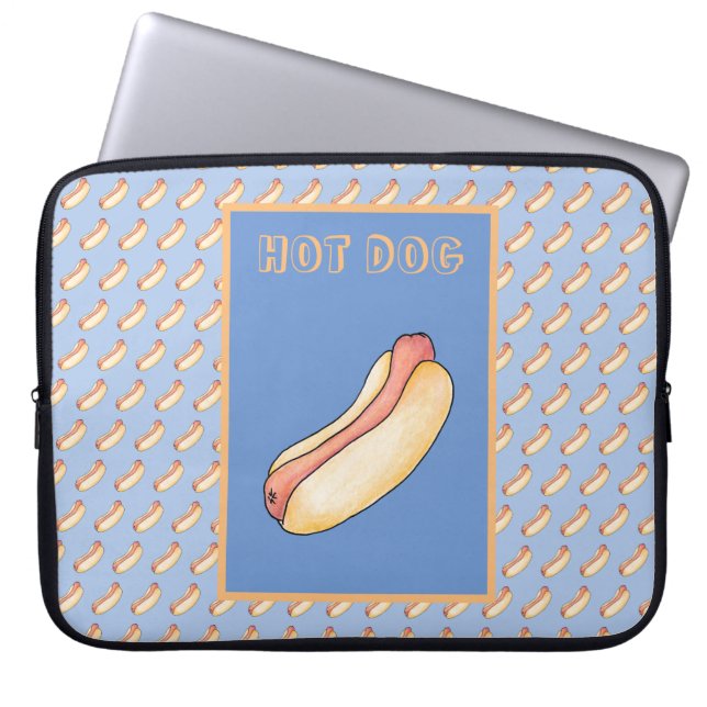 Capa Para Notebook Cachorro quente (Frente)