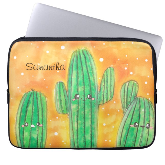 Capa Para Notebook Cactus do deserto (Frente)