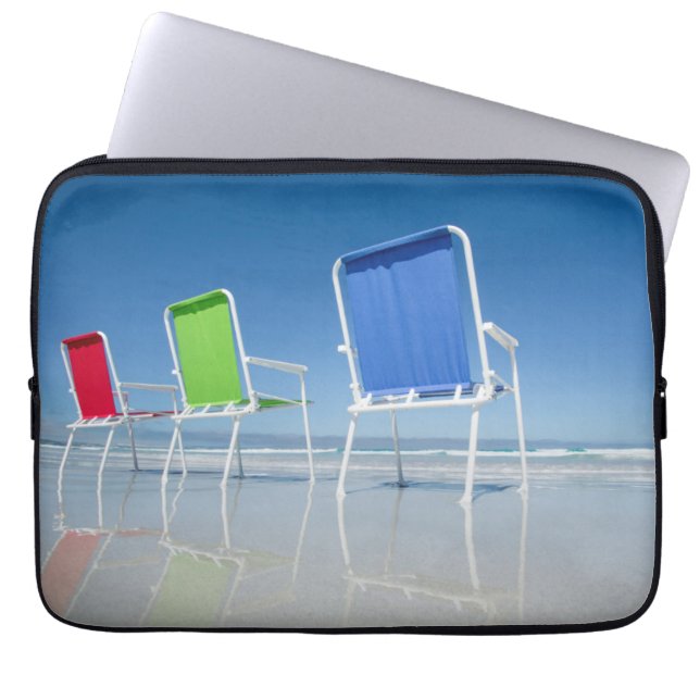 Capa Para Notebook Cadeiras de praia em Austrália (Frente)