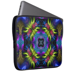 Capa Para Notebook Caderno de Arte Mágica do Mandala Fractal