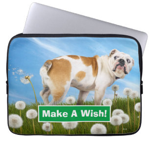 Capa Para Notebook Cães com Dandelion