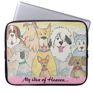 Capa Para Notebook Cães no Céu